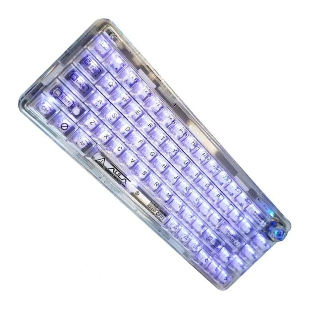 AULA‎ F68 68-Key Tri-Mode Wireless RGB Hot-Swap Mechanical Keyboard